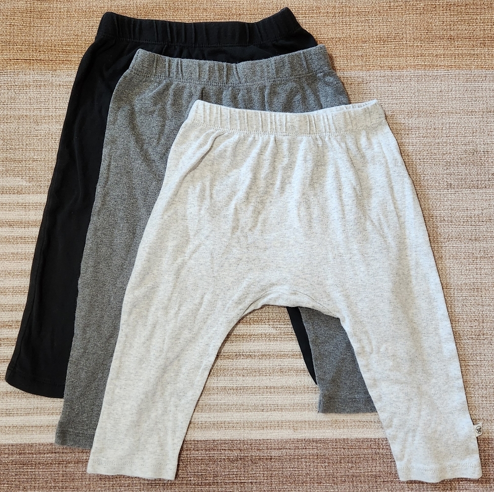 Bundle of 3 HonestBaby leggings
